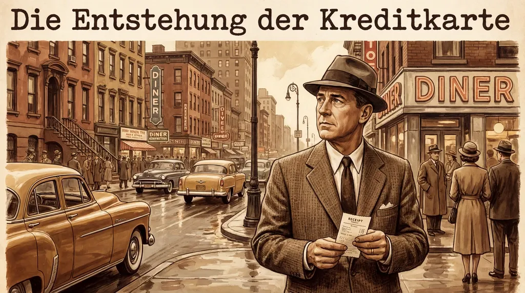 Erste Kreditkarte: Frank McNamara & das vergessene Portemonnaie